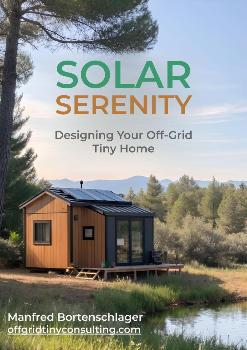 Solar Installation for Tiny Houses Consulting Service Solar Installation for Tiny Houses Consulting Service